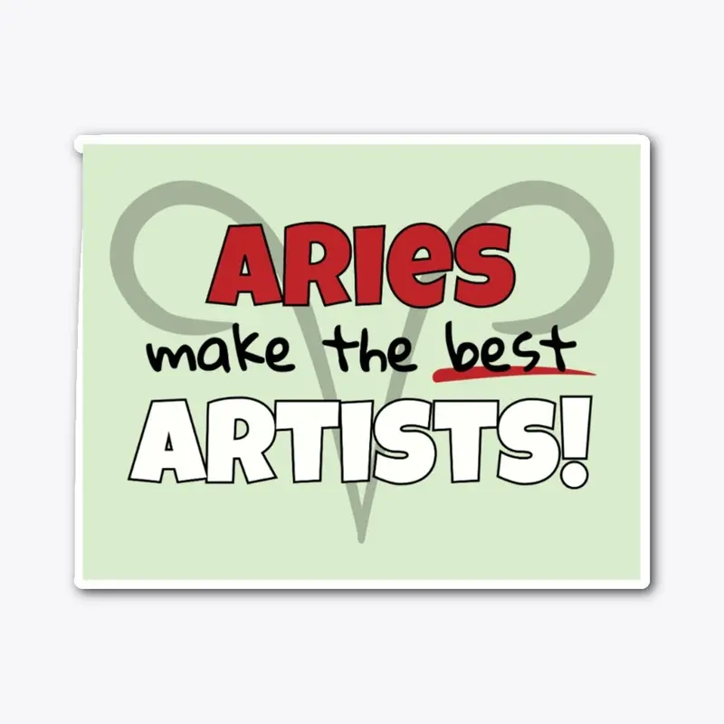 Aries Make the Best Artists!